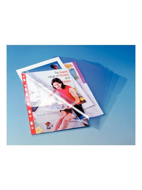 Genotherm, "L", A4, 85 mikron, narancsos felület, ESSELTE "Standard" (E54852)