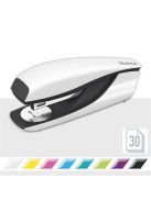 Tűzőgép, 24/6, 26/6, 30 lap, LEITZ "Nexxt Wow", fehér (E55021001)