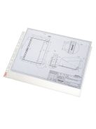 Genotherm, lefűzhető, A3, 75 mikron, narancsos felület, fekvő, ESSELTE (E55230)