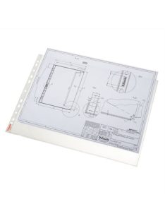   Genotherm, lefűzhető, A3, 75 mikron, narancsos felület, fekvő, ESSELTE (E55230)