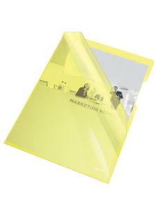   Genotherm, "L", A4, 150 mikron, víztiszta felület, ESSELTE "Luxus", sárga (E55431)