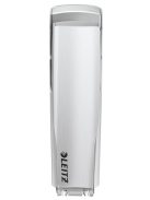 Tűzőgép, 24/6, 26/6, 30 lap, LEITZ "Nexxt Style", kristályfehér (E55620004)