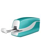 Tűzőgép, elektromos, No.10, 10 lap, LEITZ "Wow", jégkék (E55661051)