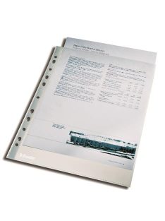   Genotherm, lefűzhető, A4, 105 mikron, víztiszta felület, ESSELTE "Luxus" (E56093)