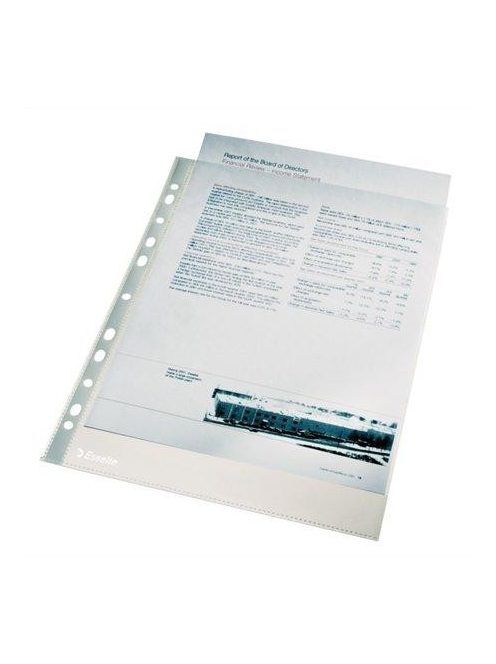 Genotherm, lefűzhető, A4, 43 mikron, narancsos felület, ESSELTE "Standard" (E56148)