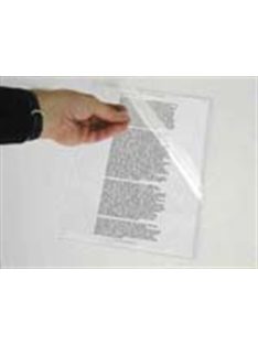   Genotherm, "L", A4, 105 mikron, víztiszta felület, ESSELTE "Luxus" (E56218)