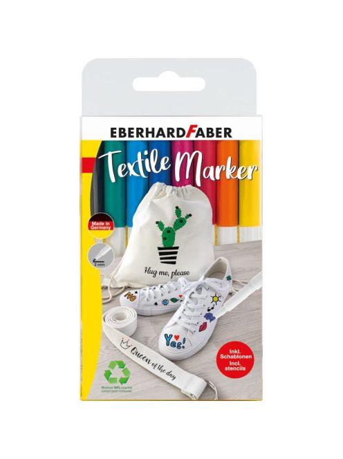 EberhardFaber - Textílfilc készlet 8db-os (E578208)