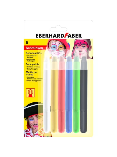 EberhardFaber - Arcfestő ceruza készlet 6db-os csavarható BL. (E579107)