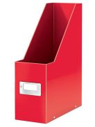 Iratpapucs, PP/karton, 95 mm, LEITZ "Click&Store", piros (E60470026)
