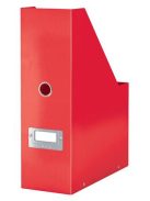 Iratpapucs, PP/karton, 95 mm, LEITZ "Click&Store", piros (E60470026)