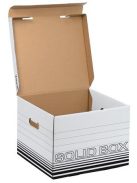 Archiválódoboz, M méret, LEITZ "Solid", fehér (E61180001)