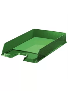   Irattálca, műanyag, ESSELTE "Europost", áttetsző zöld (E623597)
