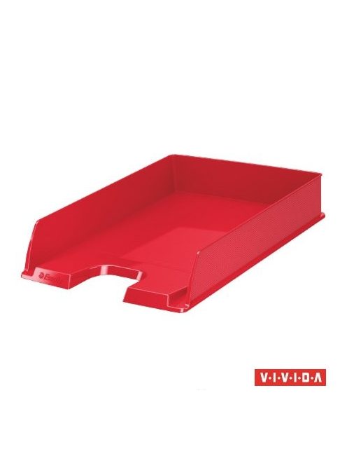 Irattálca, műanyag, ESSELTE "Europost", Vivida piros (E623607)