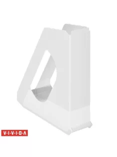   Iratpapucs, műanyag, 68 mm, ESSELTE "Europost", Vivida fehér (E623702)