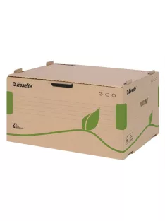   Archiválókonténer, újrahasznosított karton, előre nyíló, ESSELTE "Eco", barna (E623919)