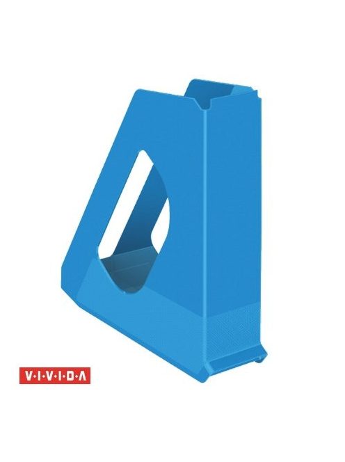 Iratpapucs, műanyag, 68 mm, ESSELTE "Europost", Vivida kék (E623937)