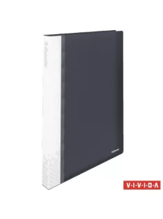   Bemutatómappa, 40 zsebes, A4, kemény borító, ESSELTE "Vivida", fekete (E623988)