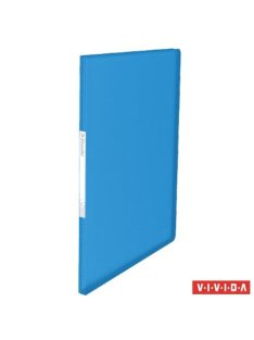   Bemutatómappa, 20 zsebes, A4, ESSELTE "Vivida", kék (E623990)