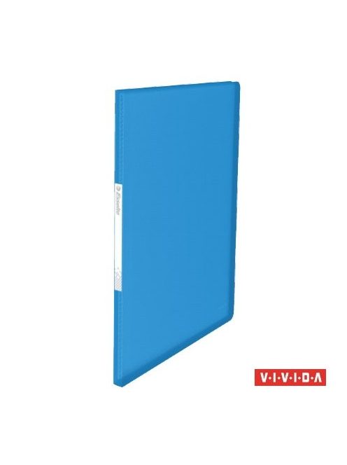 Bemutatómappa, 20 zsebes, A4, ESSELTE "Vivida", kék (E623990)