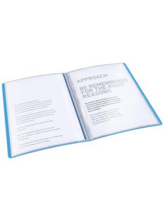   Bemutatómappa, 20 zsebes, A4, ESSELTE "Vivida", kék (E623990)