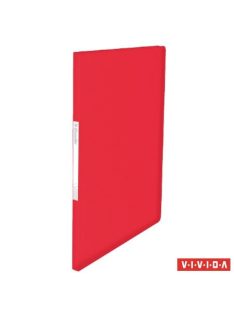   Bemutatómappa, 20 zsebes, A4, ESSELTE "Vivida", piros (E623991)