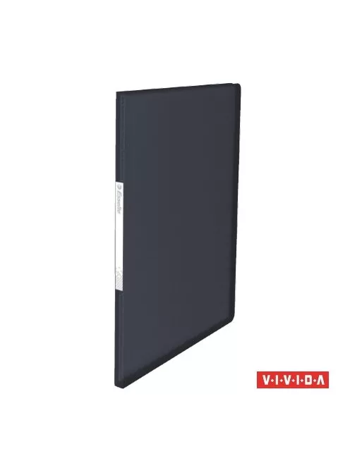 Bemutatómappa, 40 zsebes, A4, ESSELTE "Vivida", fekete (E623999)