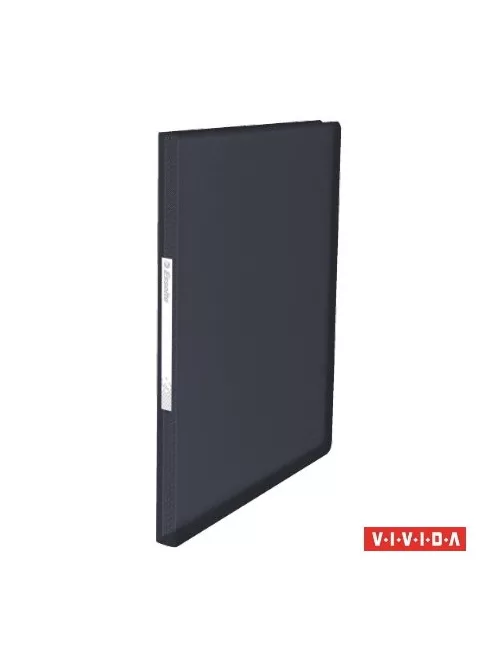 Bemutatómappa, 100 zsebes, A4, ESSELTE "Vivida", fekete (E624008)