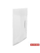 Gumis mappa, 15 mm, PP, A4, ESSELTE "Vivida", fehér (E624044)