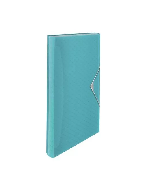 Harmonikamappa, A4, PP, 6 rekeszes, ESSELTE "Colour'Breeze", kék (E626252)