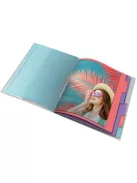 Előrendező, A4, 6 részes, műanyag, ESSELTE "Colour’Breeze", áttetsző (E626255)