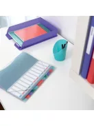 Előrendező, A4, 6 részes, műanyag, ESSELTE "Colour’Breeze", áttetsző (E626255)