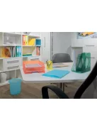 Előrendező, A4, 6 részes, műanyag, ESSELTE "Colour’Breeze", áttetsző (E626255)