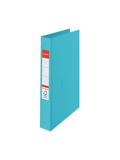 Gyűrűs könyv, 2 gyűrű, 42 mm, A4, PP, ESSELTE "Colour’Breeze", kék (E626497)