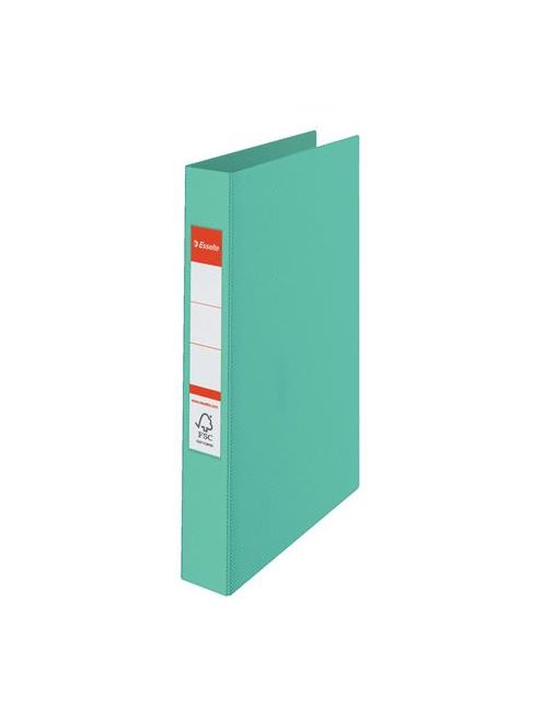 Gyűrűs könyv, 2 gyűrű, 42 mm, A4, PP, ESSELTE "Colour’Breeze", zöld (E626498)