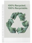 Genotherm, lefűzhető, A4, 70 mikron, narancsos felület, ESSELTE "Recycled" (E627493)