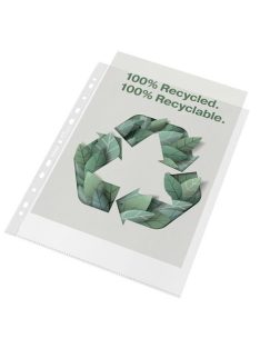   Genotherm, lefűzhető, A4 Maxi, 70 mikron, narancsos felület, ESSELTE "Recycled" (E627494)