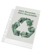 Genotherm, lefűzhető, A5, 70 mikron, narancsos felület, ESSELTE "Recycled" (E627495)