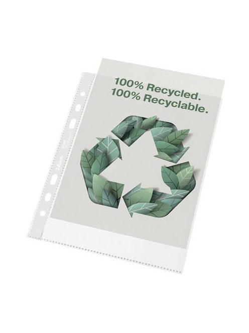 Genotherm, lefűzhető, A5, 70 mikron, narancsos felület, ESSELTE "Recycled" (E627495)