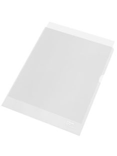   Genotherm, "L", A4, 100 mikron, narancsos felület, ESSELTE "Recycled" (E627496)