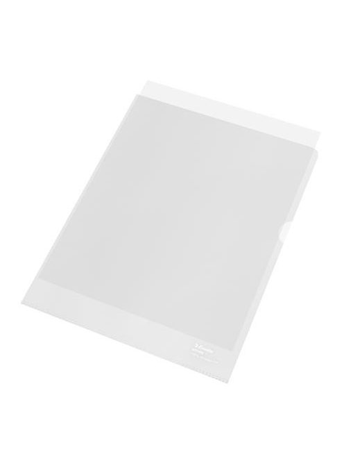 Genotherm, "L", A4, 100 mikron, narancsos felület, ESSELTE "Recycled" (E627496)