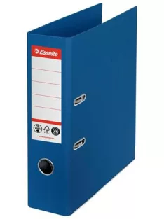   Iratrendező, 75 mm, A4, Co2-semleges, élvédő sínnel, ESSELTE "No.1", kék (E627565)