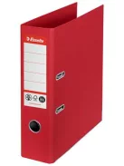 Iratrendező, 75 mm, A4, Co2-semleges, élvédő sínnel, ESSELTE "No.1", piros (E627568)