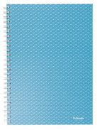 Spirálfüzet, A5, vonalas, 80 lap, ESSELTE  "Colour'Breeze", kék (E628471)