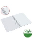 Spirálfüzet, A5, vonalas, 80 lap, ESSELTE  "Colour'Breeze", korall (E628473)