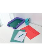 Spirálfüzet, A5, vonalas, 80 lap, ESSELTE  "Colour'Breeze", korall (E628473)