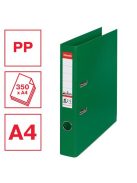Iratrendező, 50 mm, A4, PP, élvédő sínnel, ESSELTE "Standard", zöld (E811460)
