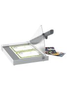 Vágógép, karos, A4, 8 lap, LEITZ "Precision Home A4" (E90180000)