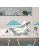 Vágógép, karos, A4, 8 lap, LEITZ "Precision Home A4" (E90180000)