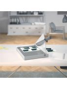 Vágógép, karos, A4, 10 lap, LEITZ "Precision Home Office A4" (E90190000)