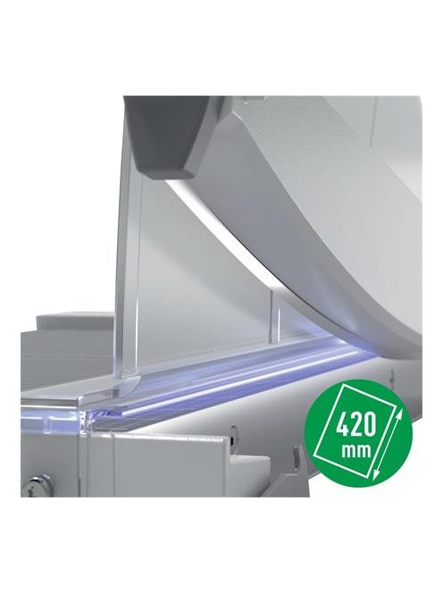 Vágógép, karos, A3, 10 lap, LEITZ "Precision Home Office" (E90200000)